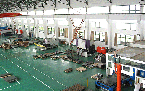 Sheet metal processing workshop