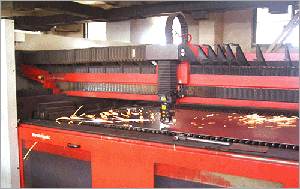 Swiss Bystronic laser cutting machine